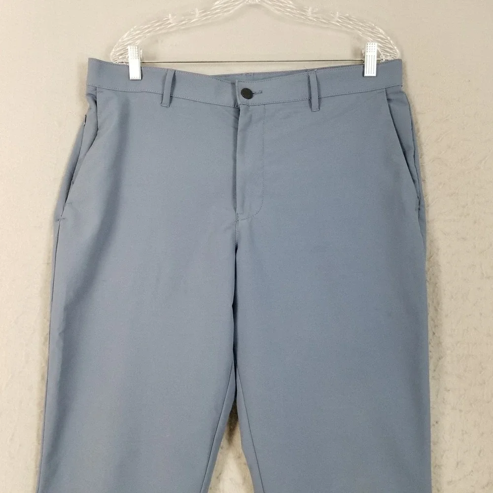 Banana Republic Pants Mens 36x30 Blue Performance Chino Straight Leg Polyester